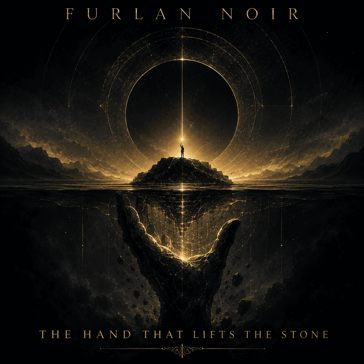 The Hand That Lifts the Stone — cover art